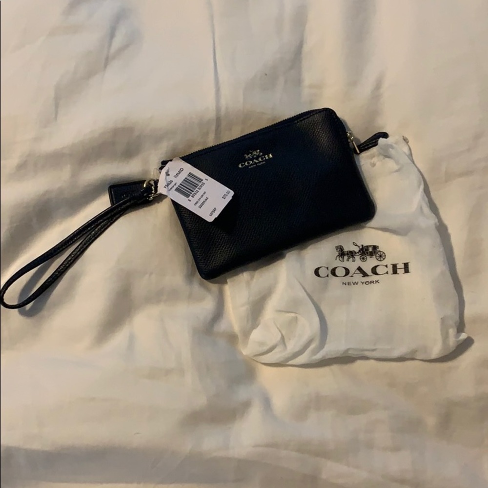 Authentic Coach wristlet. NWT